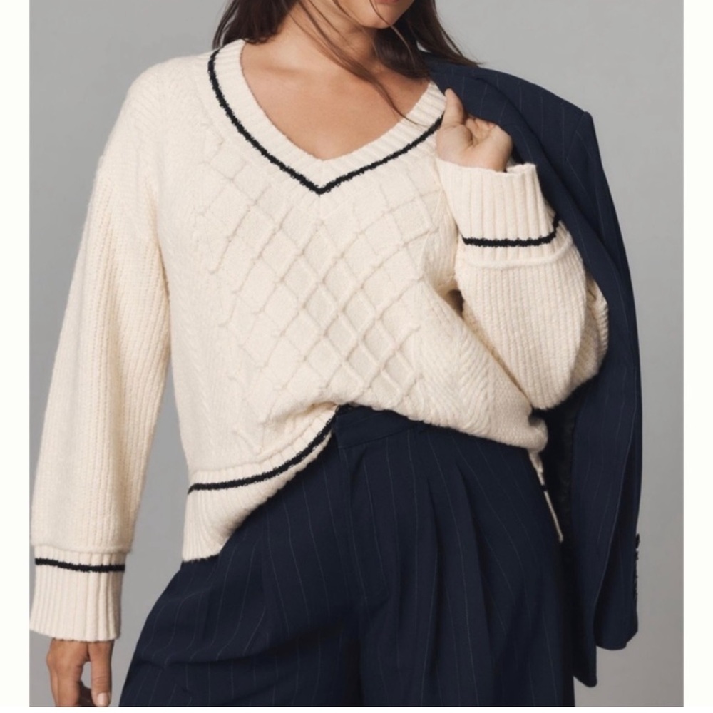 Maeve v-neck sweater